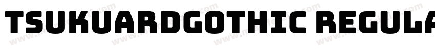 tsukuardgothic regular字体转换
